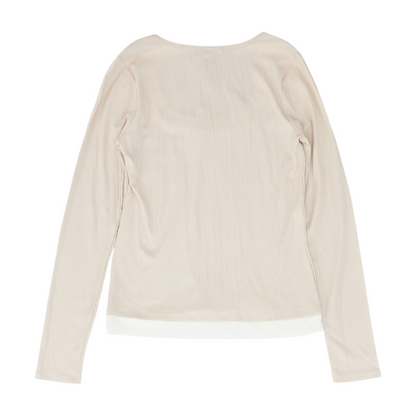 Beige Blouse