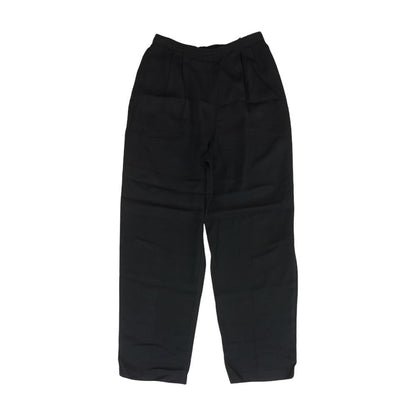 Vintage Black Solid Slacks