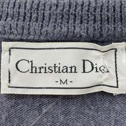 Vintage Gray Solid Pullover Sweater