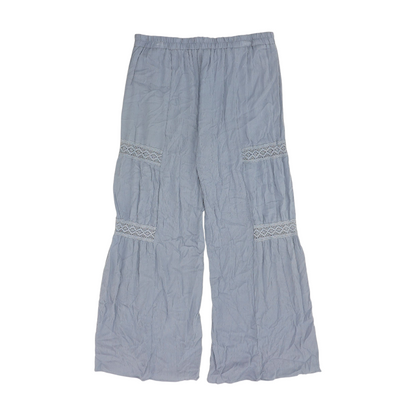 Blue Wide Leg Pants