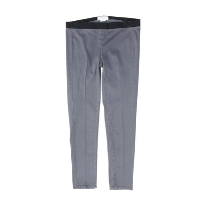 Gray Solid Pants