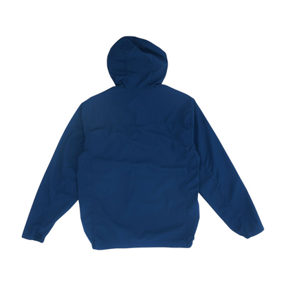 Navy Solid Rain Jacket