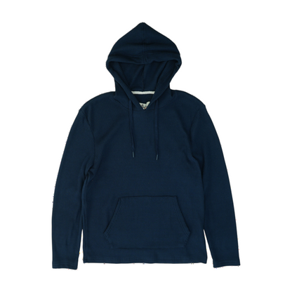 Navy Solid Hoodie Pullover