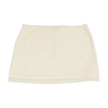 Beige Mini Skirt