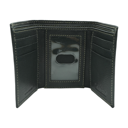 Black Trifold Wallet