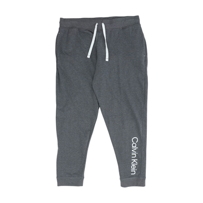 Gray Solid Pajama Bottom