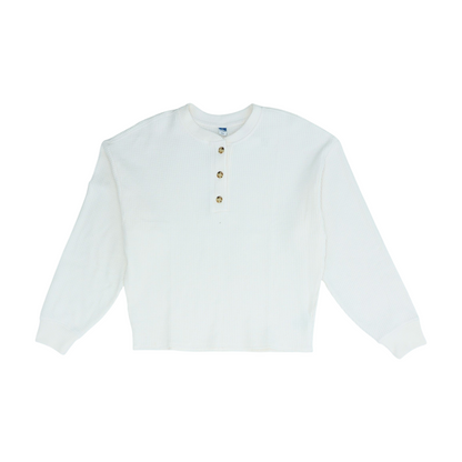 White Tall Pullover Sweater