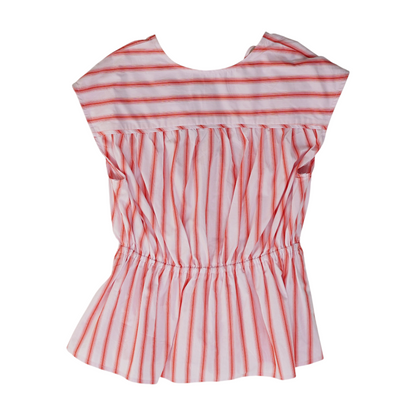 Pink Striped Blouse