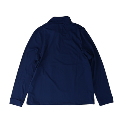 Navy Solid 1/4 Zip Pullover