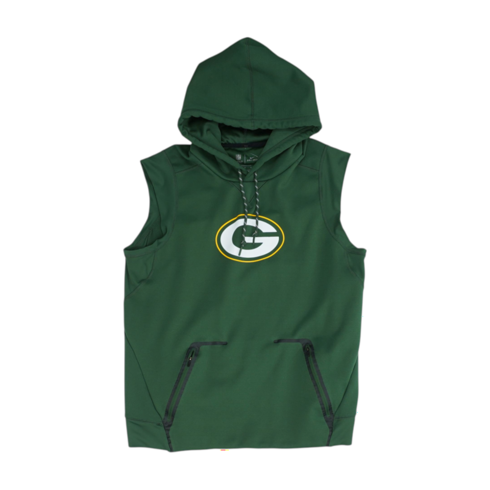 Green Green Bay Packers Solid Hoodie Pullover
