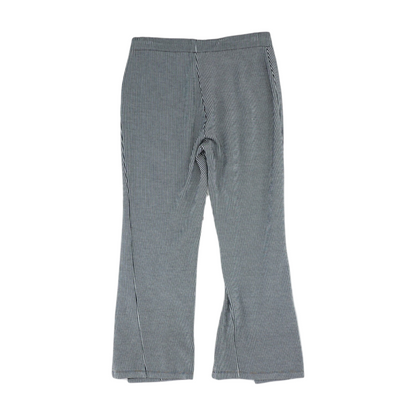 Black Striped Pants