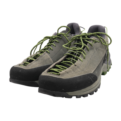 Silver Mink Jasper Lace-Up Low-Top Athletic Shoes