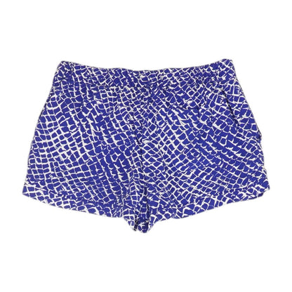 Blue Animal Print Shorts