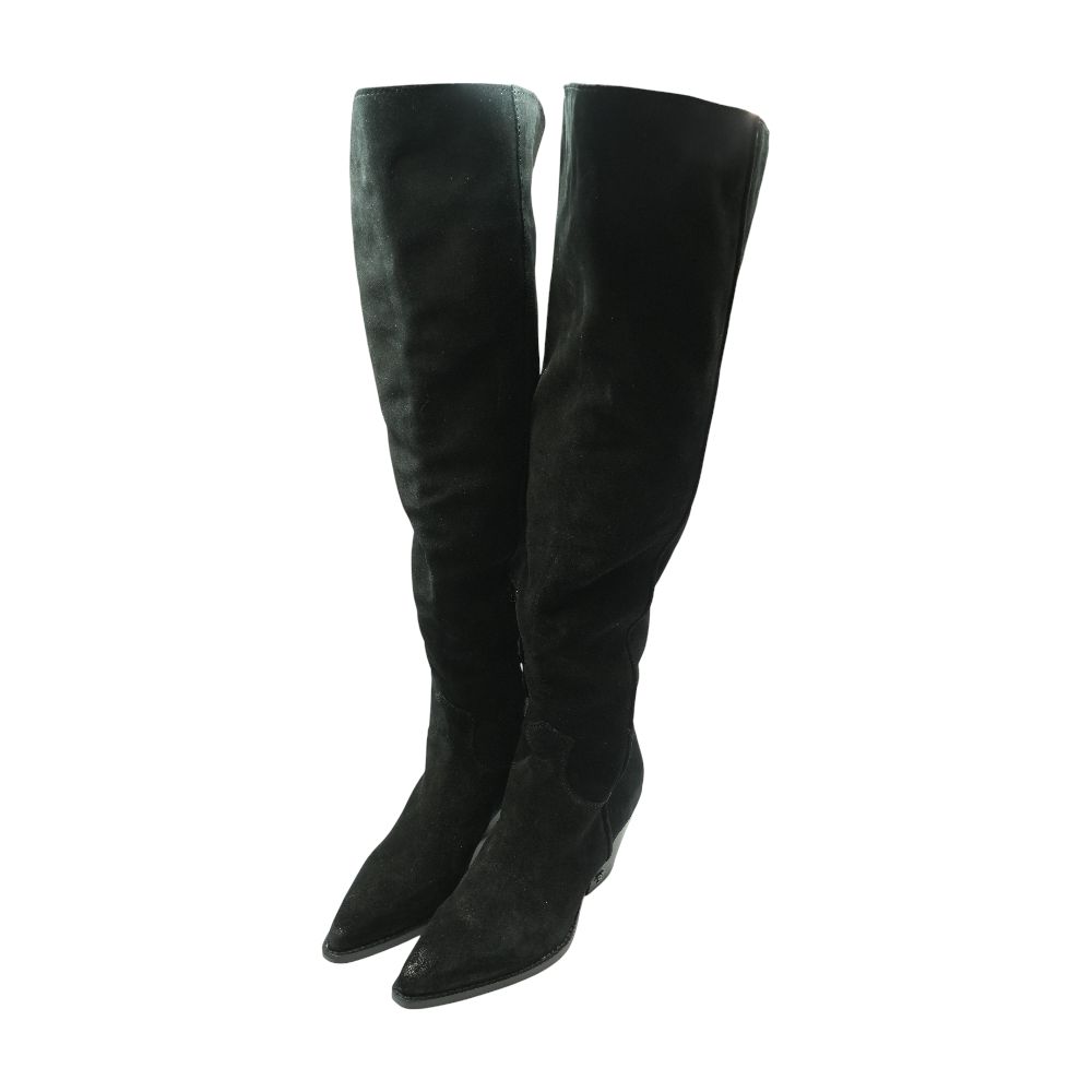 Black Over The Knee Boots – Unclaimed Baggage