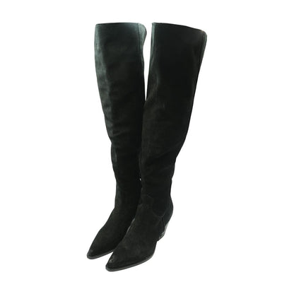 Black Over The Knee Boots