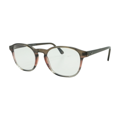 Brown RB 5417 Round Prescription Eyewear