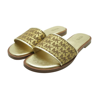 Gold Flat Sandals