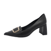 Black Block Heels