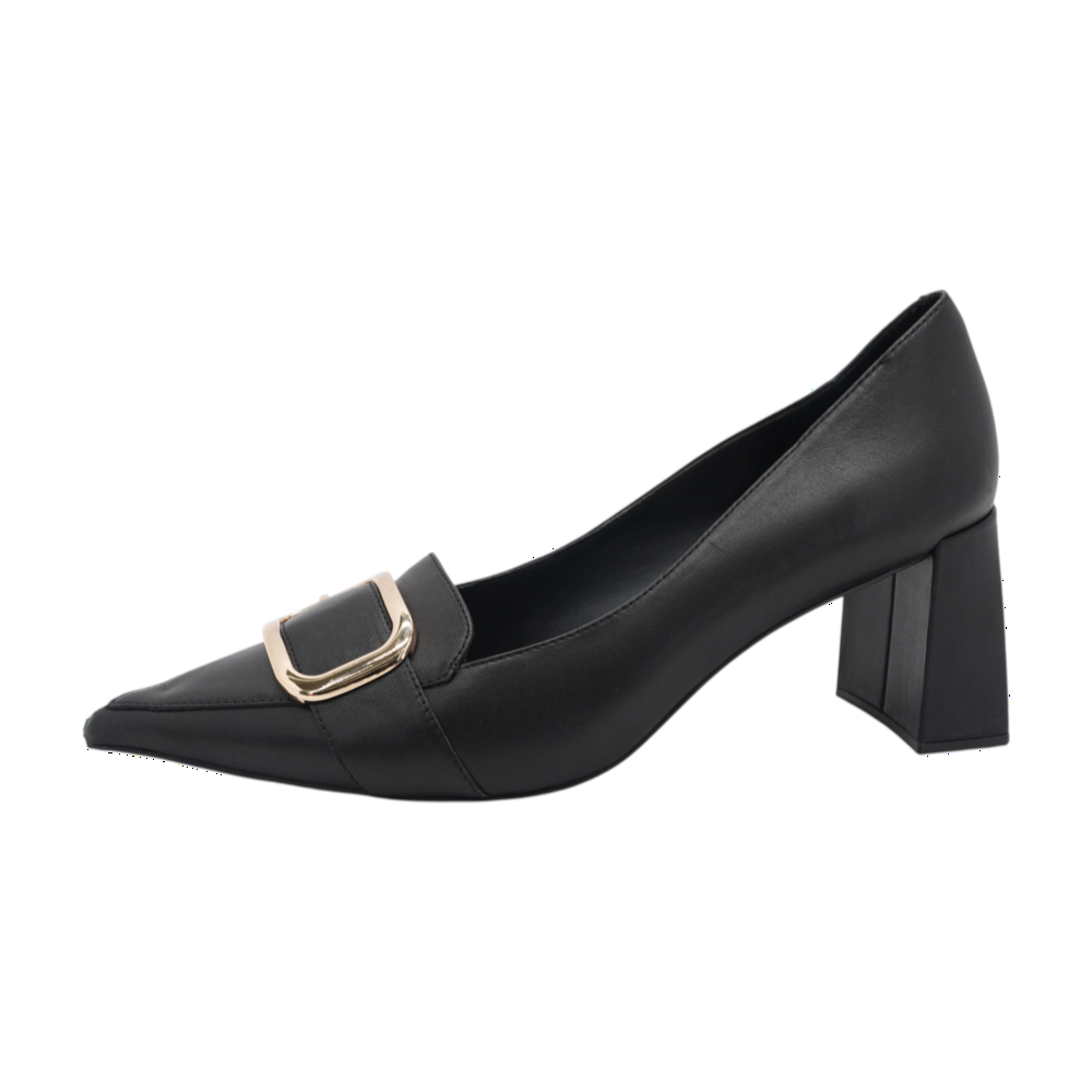 Black Block Heels