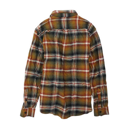 Multi Plaid Flannel Button Down