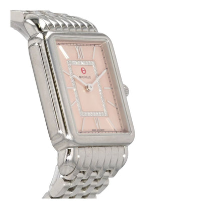 Women's Deco II Diamond Dial Stainless Steel Watch