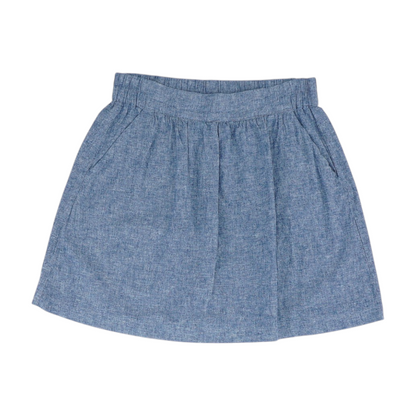Blue Mini Skirt