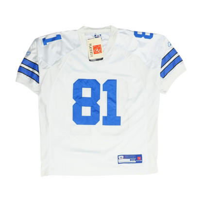 Men's White Dallas Cowboys Short Sleeve Jersey