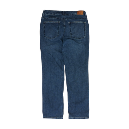 Navy Straight Jeans