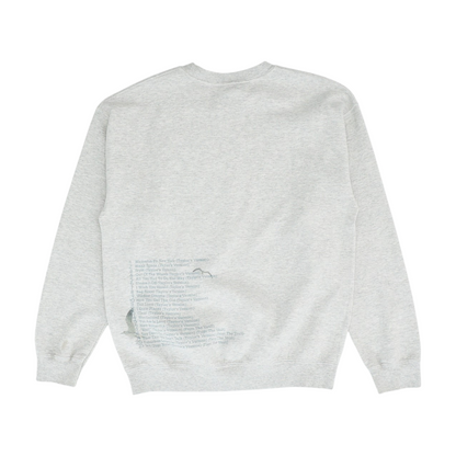 Gray Solid Sweatshirt Pullover
