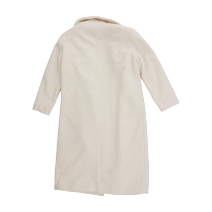 Cream Petite Solid Coat