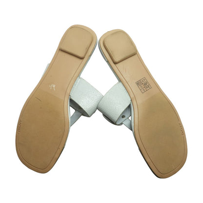 Blue Flat Sandals