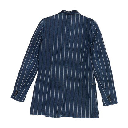 Blue Striped Blazer