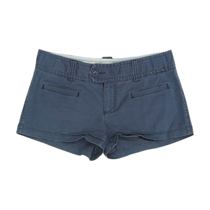 Navy Solid Chino Shorts