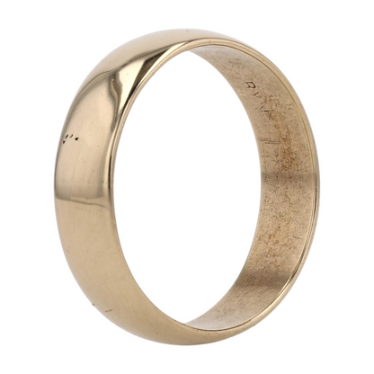 14K Yellow Gold Band