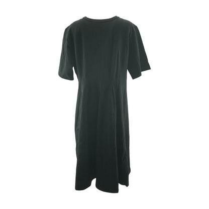 Black Striped Midi Dress