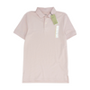 Pink Solid Short Sleeve Polo