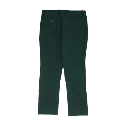 Green Straight Pants