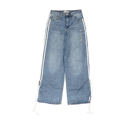 Blue Wide Leg Jeans