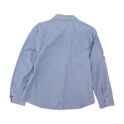 Blue Striped Button Down