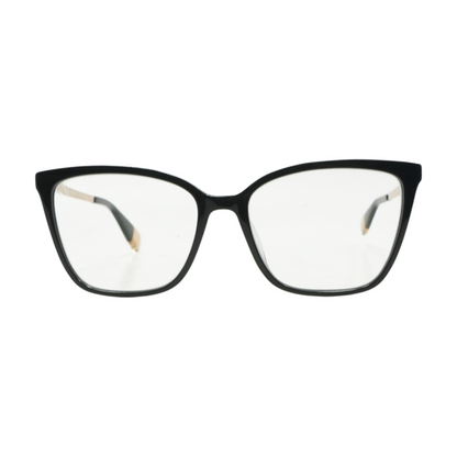 Black VFU723 Square Prescription Eyewear