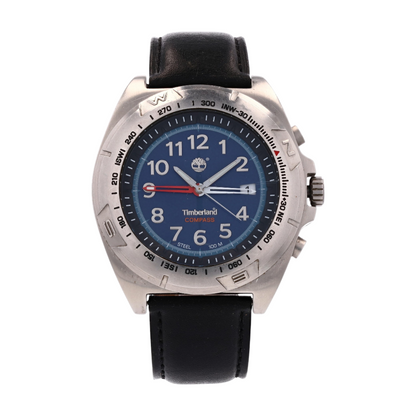 Compass Stainless Steel Watch