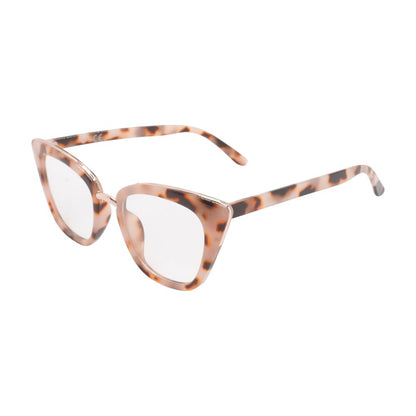 Pink SJ5051 Cat Eye Unknown Prescription Eyeglasses