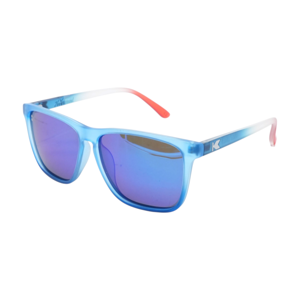 Blue Fast Lanes Square Sunglasses