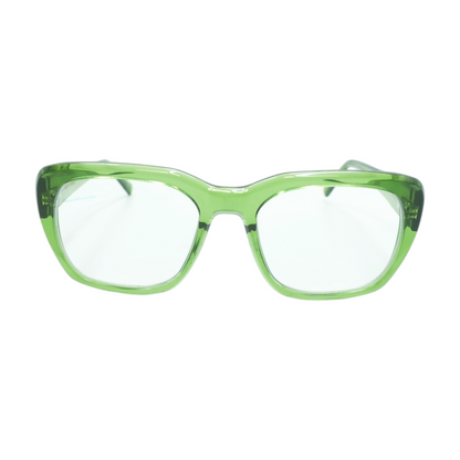 Green Testa Square Prescription Eyewear