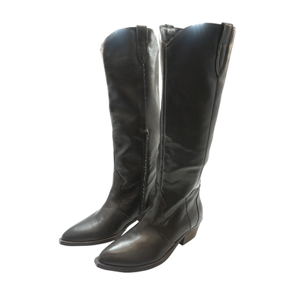 Brown Knee-High Boots