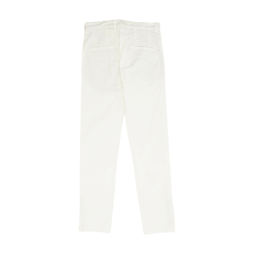 White Regular Pants