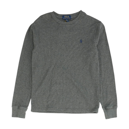 Gray Knit T-Shirt