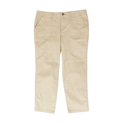 Khaki Solid Pants