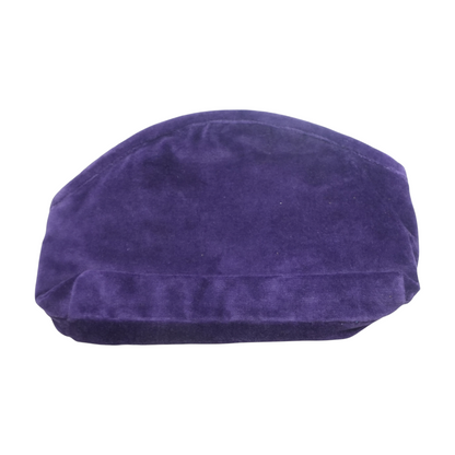 Purple Floral "S" Pouch