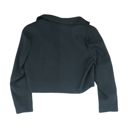 Black Solid Blazer